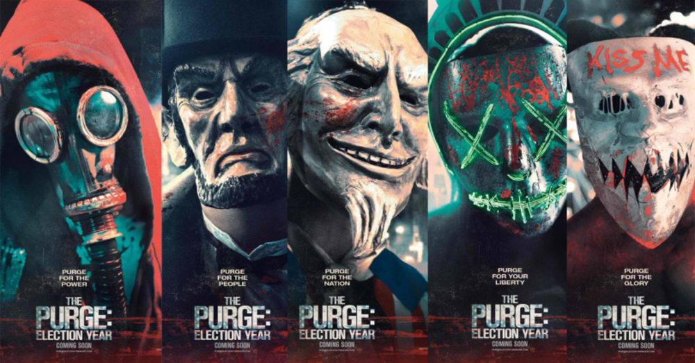 پوسترهای فیلم «پاکسازی: سال انتخابات»(The Purge: Election Year)